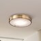 Nuvo Kendall, 14 Inch LED Flush Mount, Burnished Brass with Alabaster Glass 62/2121 - alternate 3